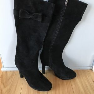 Black Suede Boots